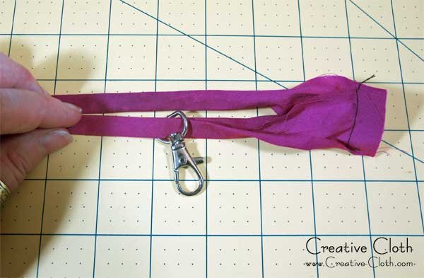 How to Add a Detachable Wristlet Strap to a Zipper Pouch
