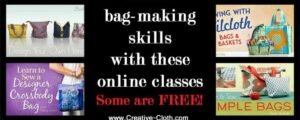 Online Sewing Classes for Making Bags