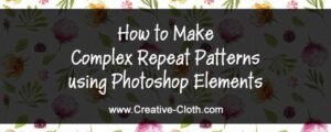 How to Make Complex Repeating Patterns using Photoshop Elements