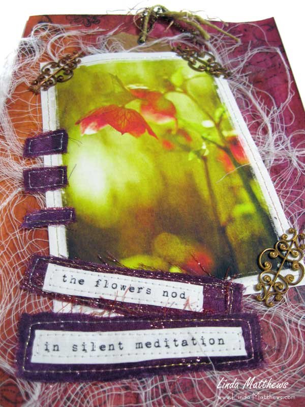 A Page from my Art Journal: Silent Meditation