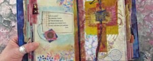 Taking Flight – a Stitched Mixed Media Journal