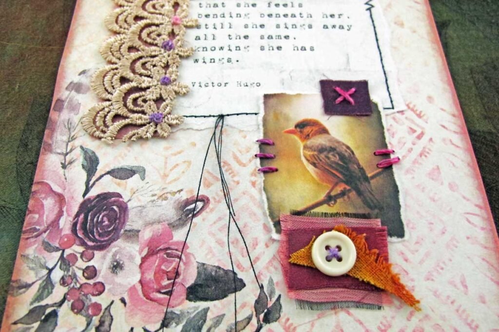 Words to Remember: A Stitched Mixed Media Art Journal - Linda Matthews