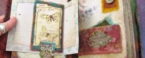 The Nature of Things – a stitched mixed media art journal