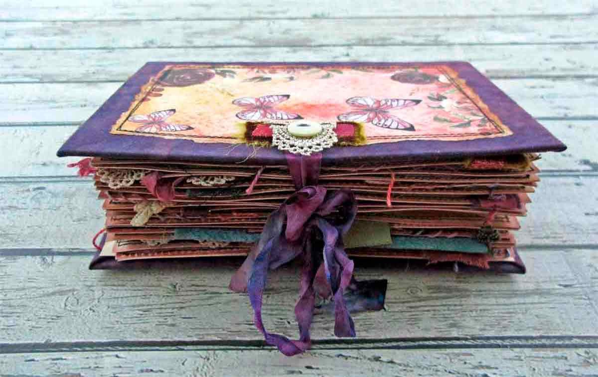 Words to Remember: A Stitched Mixed Media Art Journal