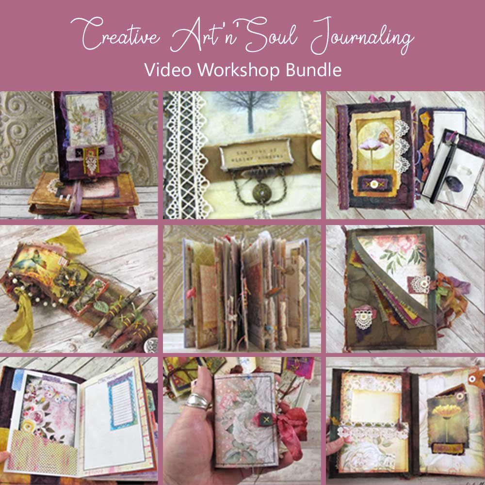 Creative Art'n'Soul Journaling Video Workshop Bundle